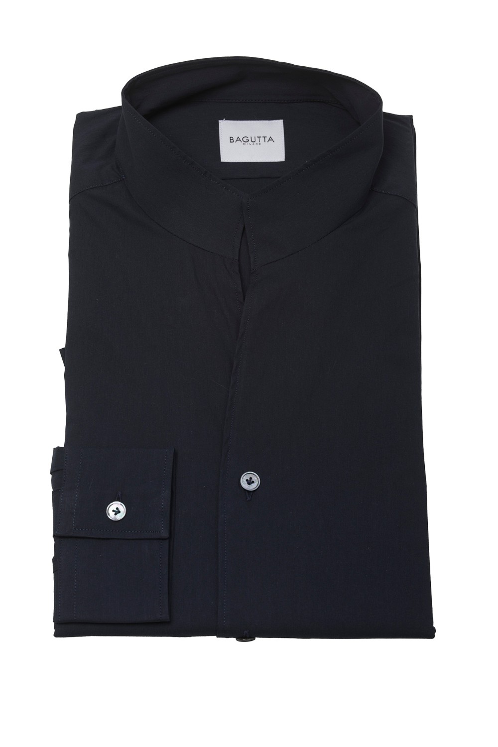 shop BAGUTTA  Camicia: Bagutta camicia "Nbruxelles" in misto cotone.
Slim fit.
Colletto alla coreana.
Composizione: 72% cotone, 25% poliamide, 3% elastan.
Made in Italy.. NBRUXELLES CN9672-051 number 509124